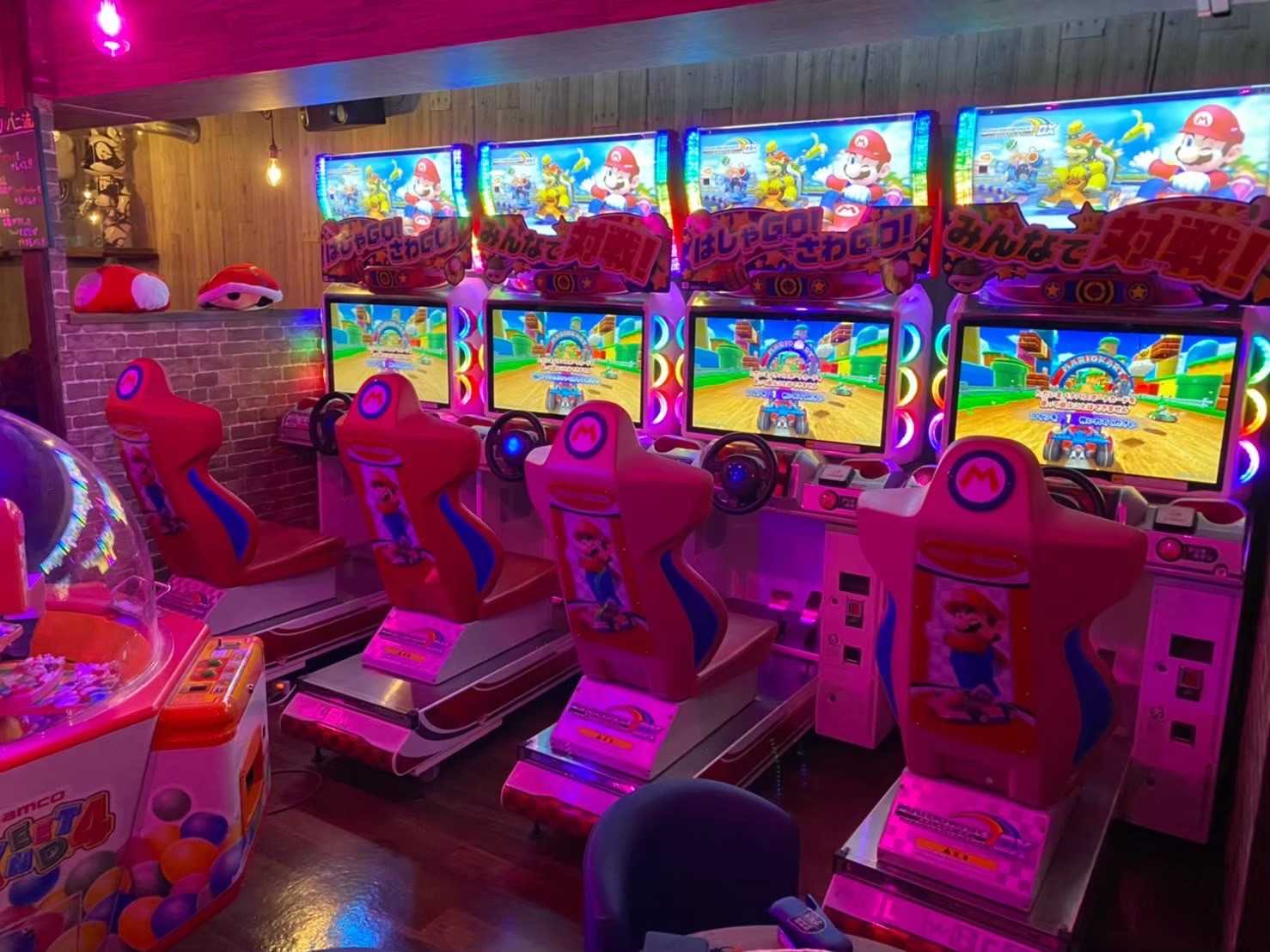 King on Bunny 大阪本店 の遊べる空間